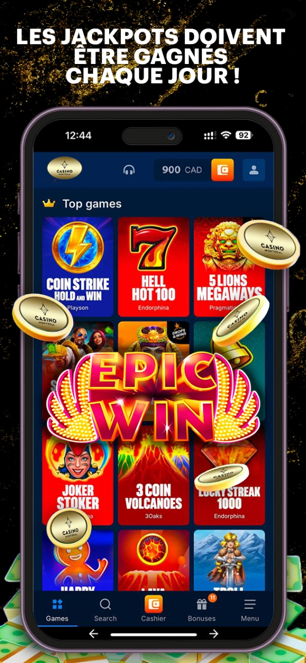 Montreal Casino Screenshot