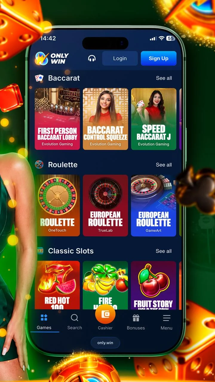 River Rock Casino Screenshot