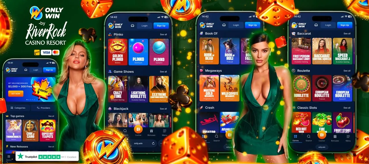 River Rock Casino Screenshot